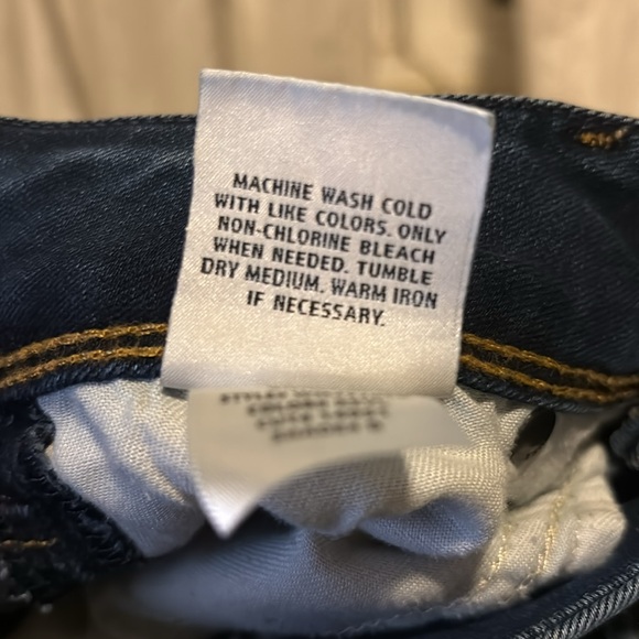 Hudson Jeans Collin Mid-Rise Skinny Supermodel Dark Wash Jean Obscurity Size 24 - Picture 15 of 16